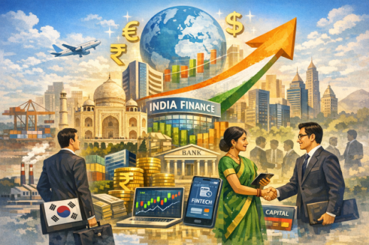 세계 자본 이곳에 몰린다…인도로 가는 韓금융