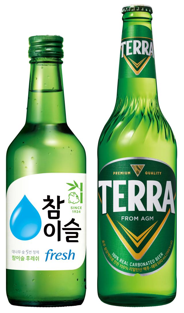 하이트진로 참이슬 테라 사진하이트진로