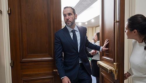 하원 법사위원회 청문회 후 자리를 떠나는 잭 스미스 전 특별검사 사진AP·연합뉴스