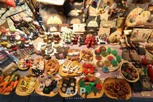 18일 서울 강남구 코엑스에서 K-핸드메이드 페어가 개막했다 AJP Yoo Na-hyun