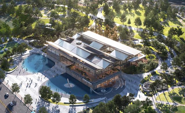 경주시 복합문화도서관가칭 건립 국제설계공모 당선작 사진경주시