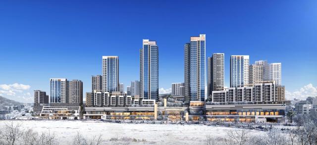 서울 성북1구역 투시도 사진GS건설