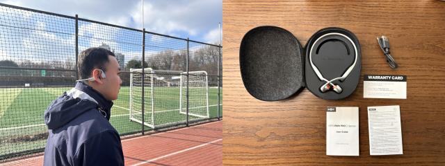 오픈런 프로2 실 착용 모습과 구성품