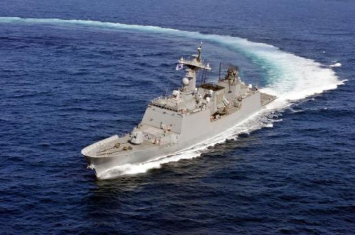 해군, 포술 최우수 전투함 탑건함에 대조영함 선발