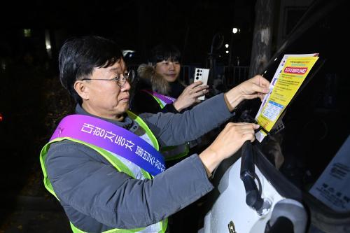이민근 안산시장 대형차량 불법 밤샘주차 겨울철 교통사고와 직결되는 위험요소