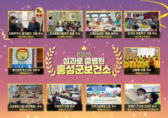 공공보건의료 역량 입증사진홍성군