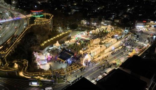 대구 남구, 이틀 간 15만 명 따뜻한 발길…앞산 크리스마스 축제 성료