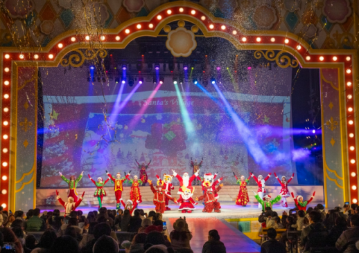 산타 퍼레이드·불꽃쇼·윈터 스파 올 크리스마스 에버랜드와 함께