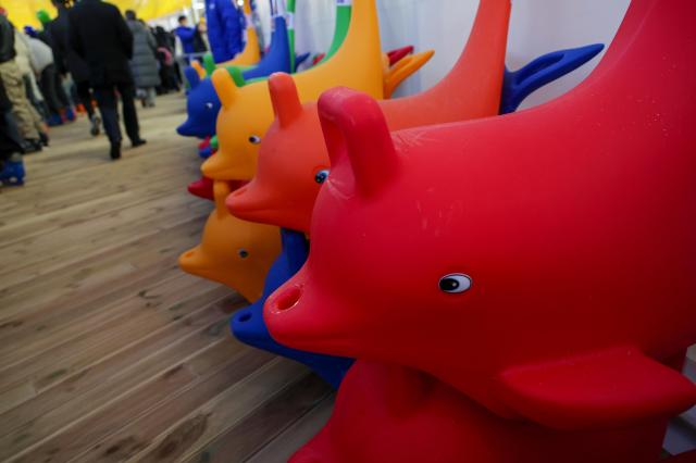 19일 서울 중구 서울광장 스케이트장이 개장했다 AJP Yoo Na-hyun