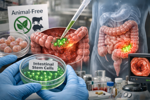 KAIST researchers develop animal-free culture platform to improve intestinal stem cell therapy