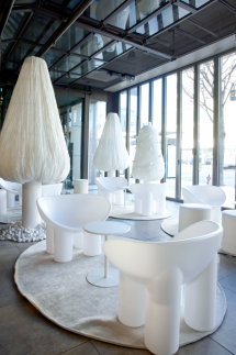 도심 속 휴식처 동서식품 맥심플랜트, 순백의 겨울로 물들다