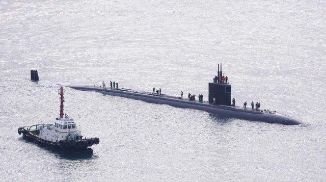 US nuclear-powered submarine docks in Busan to replenish supplies
