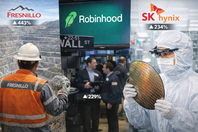 은·AI·개미의 해...올해 글로벌 증시 승자는 은 채굴업체, 로빈후드, SK하이닉스 
