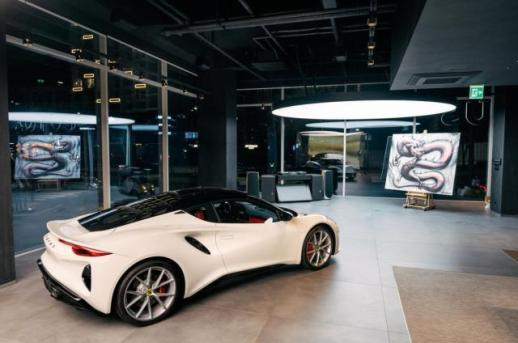 Lotus transforms Seoul showroom into immersive art gallery