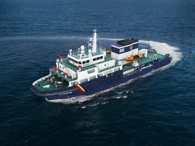 HJ重工業、韓国初の1900トン級多目的化学防除艦を受注…688億ウォン規模