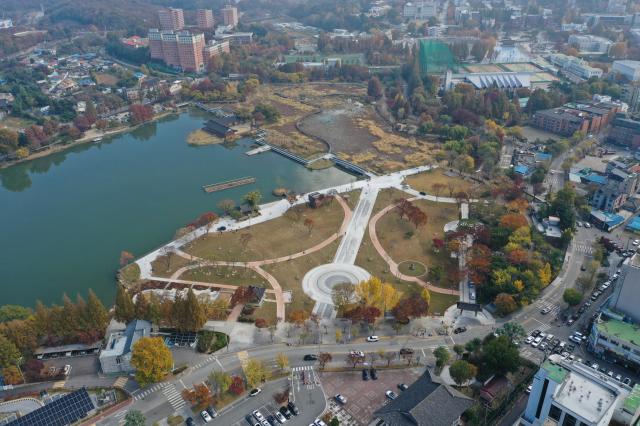 덕진공원 전경사진전주시