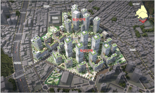 서울 독산동에 40층·4143가구 단지 들어선다… 정비계획 통과