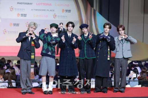 [포토] 투어스, 2025 SBS 가요대전 레드카펫 참석