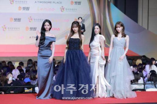 [포토] 에스파, 2025 SBS 가요대전 레드카펫 참석