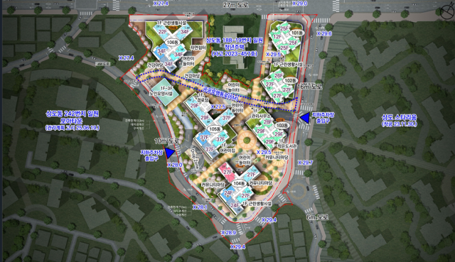 상도 배치도 사진서울시