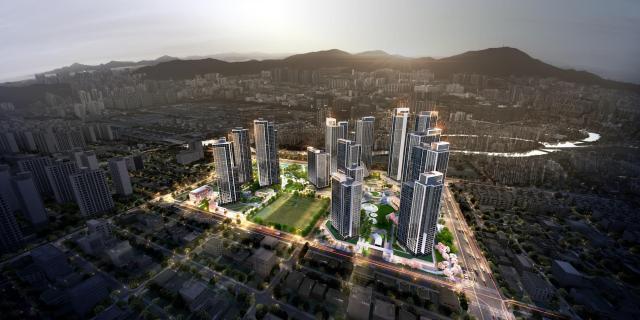 인천 굴포천역 도심 공공주택 복합사업 조감도 사진HDC현대산업개발