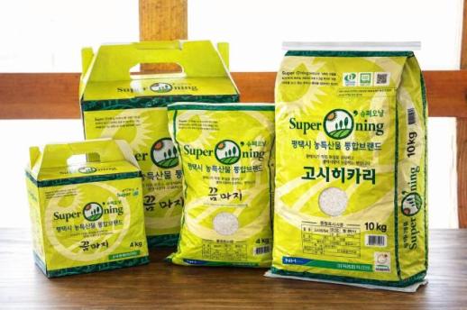 평택시 슈퍼오닝쌀, 고시히카리·꿈마지 밥맛 평가에서 우수성 입증