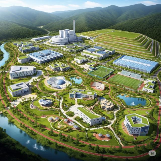 포항에코빌리지 조감도 사진포항시