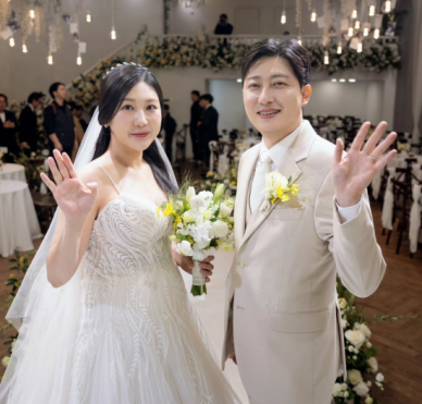 '나는 솔로' 28기 정숙, 결혼 소감…"♥상철·나솔이는 최고의 선물"