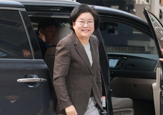 [포토] 이혜훈 기획예산처 장관 후보자 첫 출근