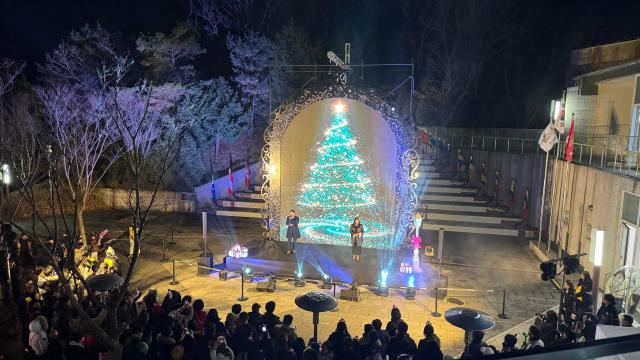 애기봉평화생태공원 크리스마스특별문화행사 모습 사진김포문화재단