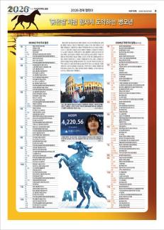 [2026 새해 경제캘린더] 붉은 말의 해…국내외 주요 일정은?