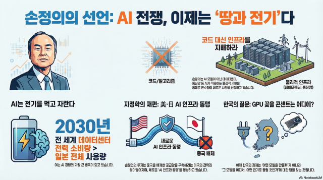 [AJP 데스크 칼럼] AI 전쟁의 다음 무대는 '전력과 땅'이다