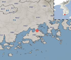 Minor earthquake detected in Goheung