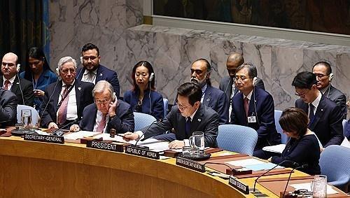 한국, 안보리 이사국 2년 임기 종료…AI 등 신기술 안보 주도