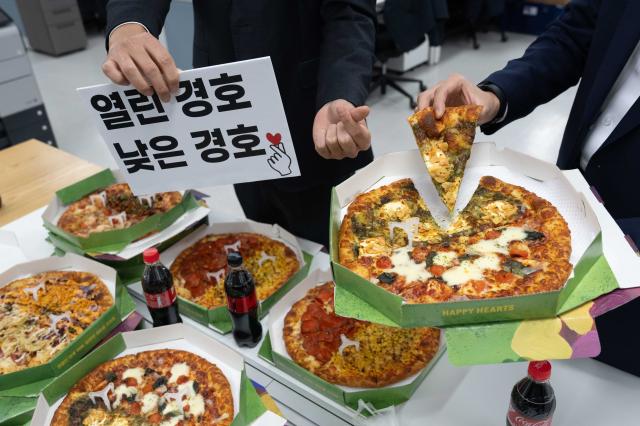 李대통령, 경호관에 '격려 피자' 전달…경호처 "새해에도 열린 경호"