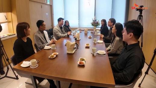 이호정 SK네트웍스 대표, 임직원과 한끼 수다…소통 경영 강화 