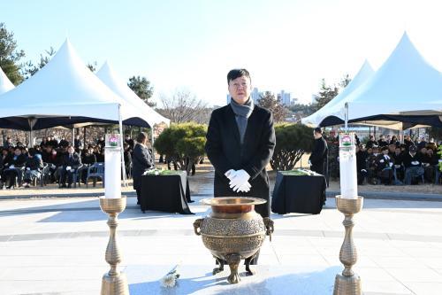 이민근 안산시장 국가 위해 헌신한 시민 예우 지방정부의 가장 중요한 책임