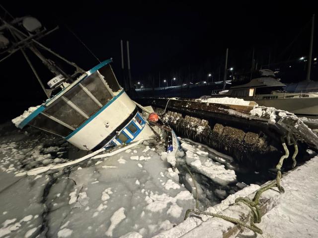 주노항의 모습 사진주노항만당국