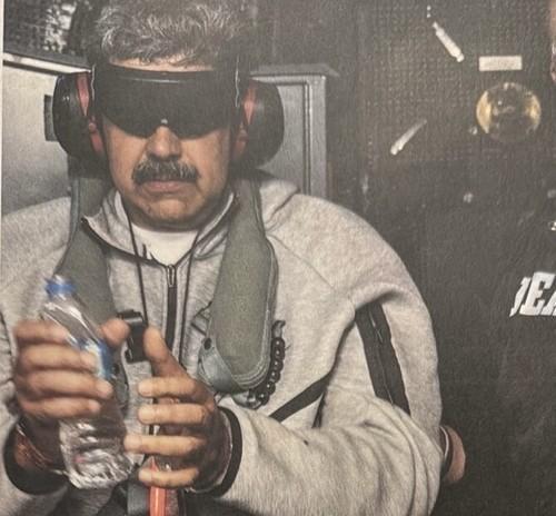 [포토] 트럼프 미 대통령이 공개한 마두로 베네수엘라 대통령