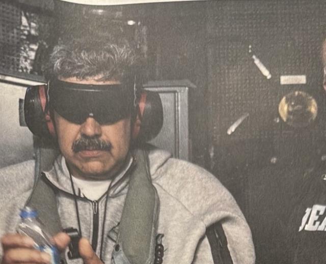 도널드 트럼프 미국 대통령이 공개한 니콜라스 마두로 베네수엘라 대통령 사진 사진트럼프 트루스소셜 계정 갈무리