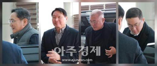 [포토] 재계총수들 방중사절단 출국