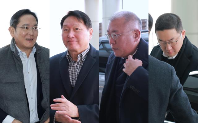 삼성·SK 등 4대 그룹 총수 中 출국..."좋은 성장 실마리 찾겠다"