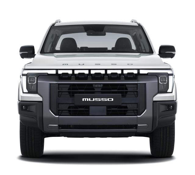 디 오리지널 무쏘 정면사진KGM