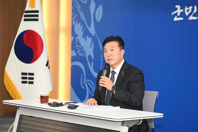 최재구 예산군수 2026 신년 언론인 간담회 모습사진예산군