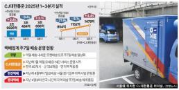 CJ대한통운 '주7일 배송' 1년 성적표...초기 부담 넘고 실적 반등