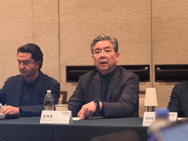 [CES 2026] 장재훈 부회장 "그룹 시너지 통해 로봇 생태계 구축 속도"