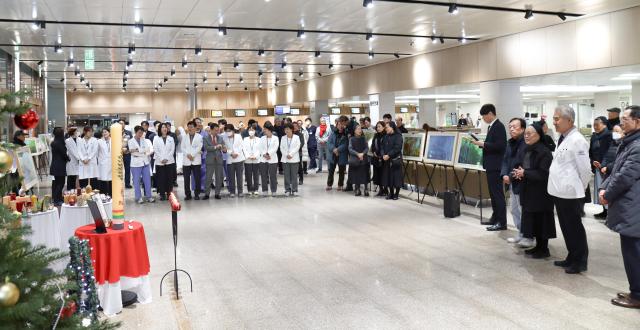 대구파티마병원, 개원 70주년 기념 '초 및 그림 전시회' 개최