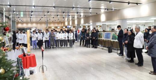 대구파티마병원, 개원 70주년 기념 초 및 그림 전시회 개최