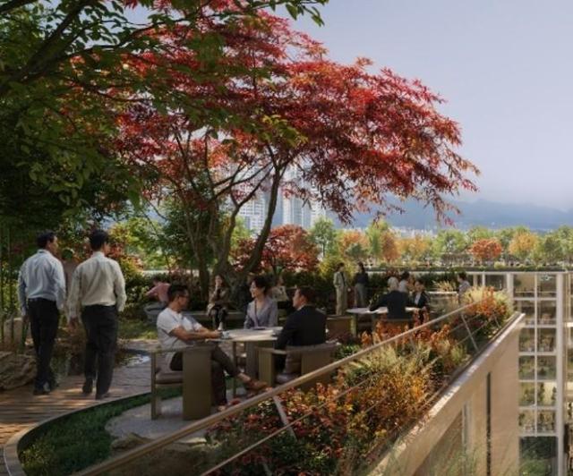 포디움 옥상정원 사진서울시