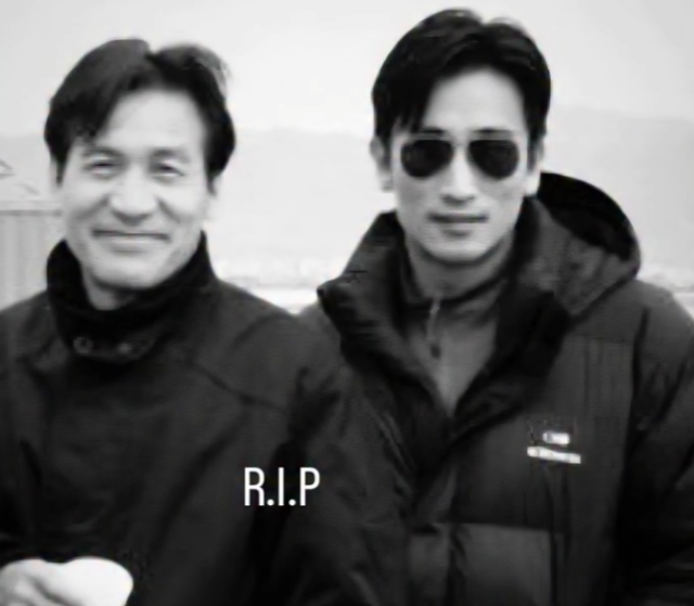 차인표, 故 안성기 추모…"변변찮은 후배 사랑, 하늘에서 만나면 갚겠다"